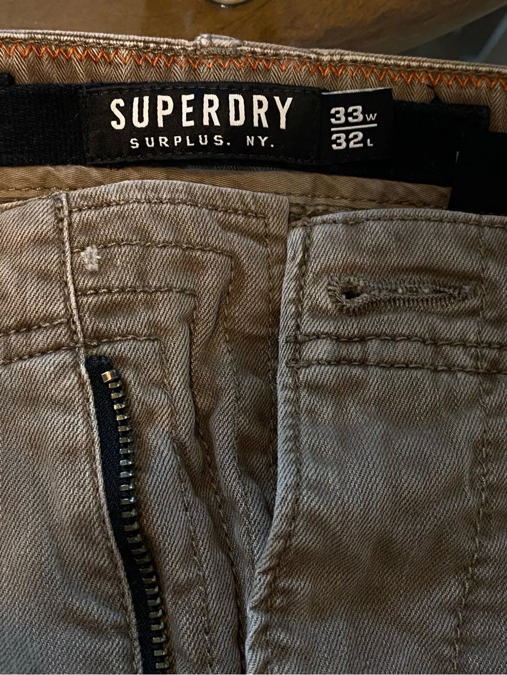 Superdry Mens Chino Cargo Pants